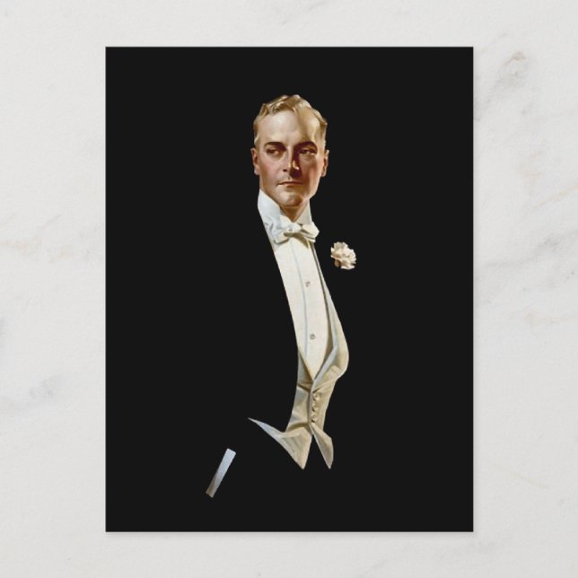 Shirt Collar Ad av Leyendecker Vykort (Framsida)