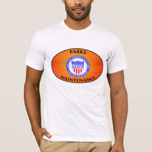 Shirt. för Akron Ohio parkerunderhåll Tee