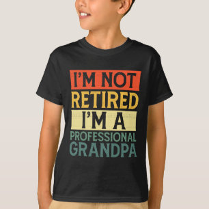 Shirt För manar Funny Fars dag Redraget Grandpa 1 T