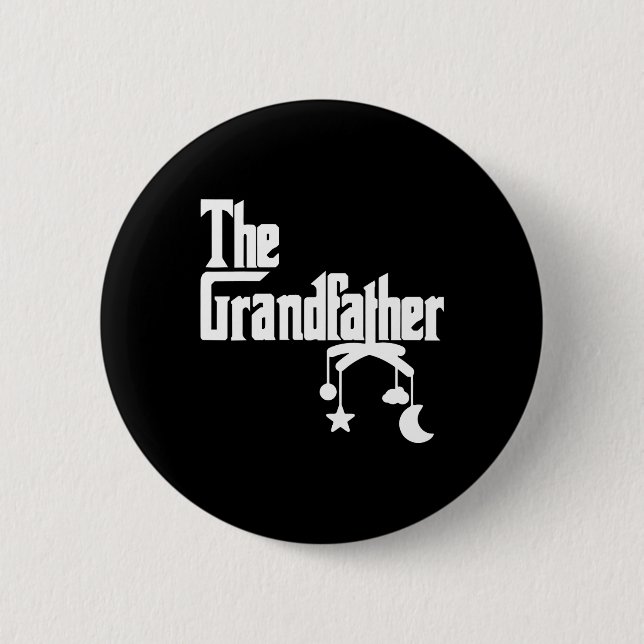 Shirt Funny Fars dag Grandpa Gift Knapp (Framsida)