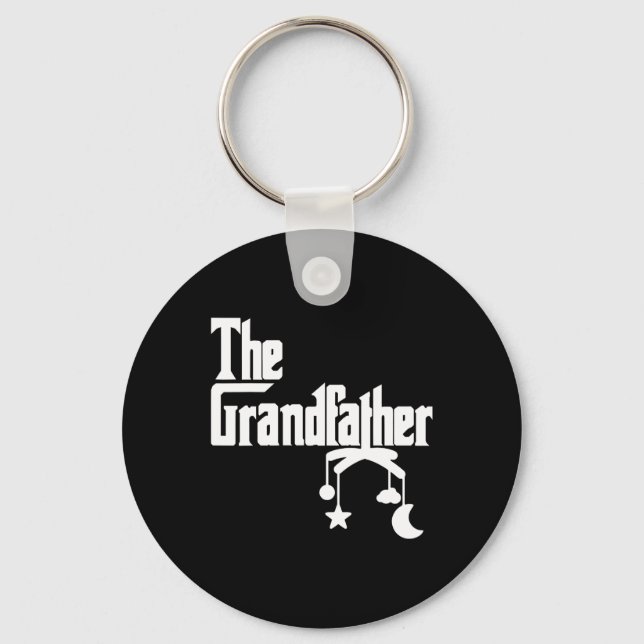 Shirt Funny Fars dag Grandpa Gift Nyckelring (Framsida)