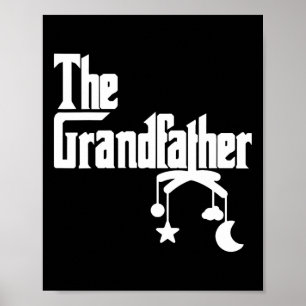 Shirt Funny Fars dag Grandpa Gift Poster