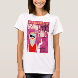 SHIRT Granny Gets Finare av Harper Lin Bok Cover T Shirt