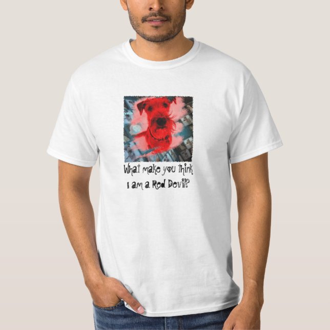 Shirt "Irish Terrier" T-shirt (Framsida)