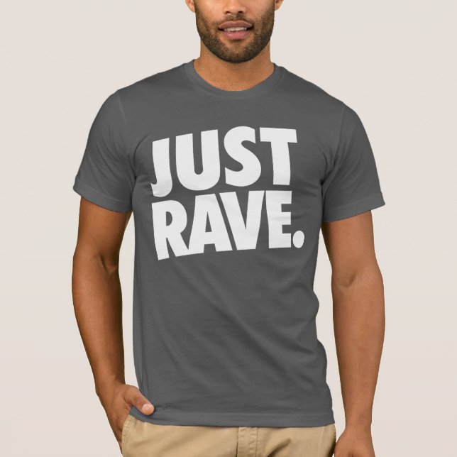 Shirt - Just Rave T-shirt (Framsida)