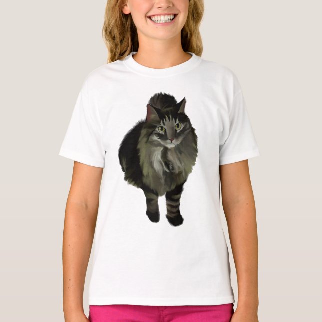 Shirt Maine Coon Cat T (Framsida)