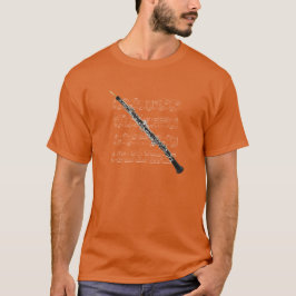 Shirt (mörk) - Oboe - Plocka färg Tee Shirt