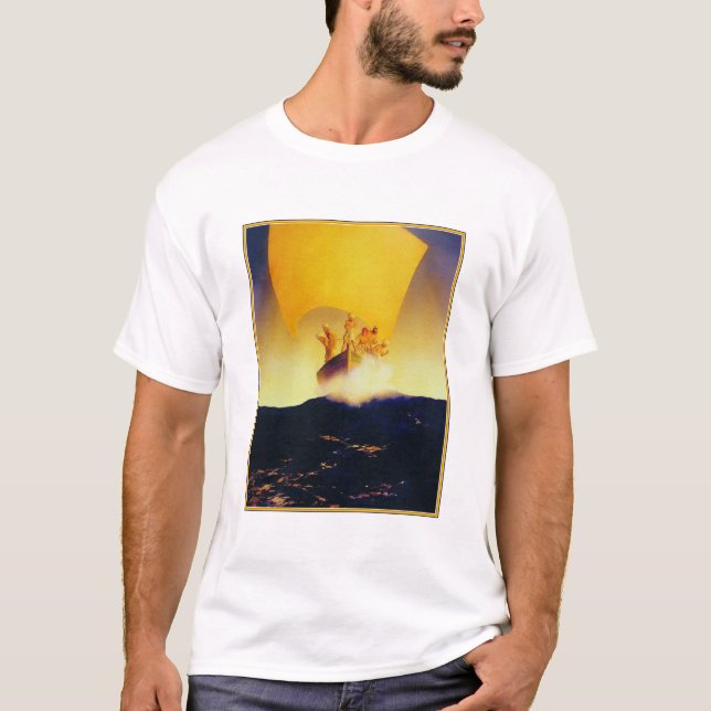 Shirt: Pirat Frakt - av Maxfield Parrish Tröja (Framsida)