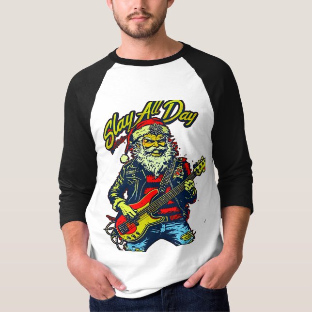 Shirt Slå ett hem-springa med denna klassiska 3/4- T (Framsida)