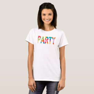 Shirt som säger Party Tee Shirt