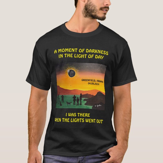 Shirt - T-Shirt - Manar - Eclipse 2024 (Framsida)
