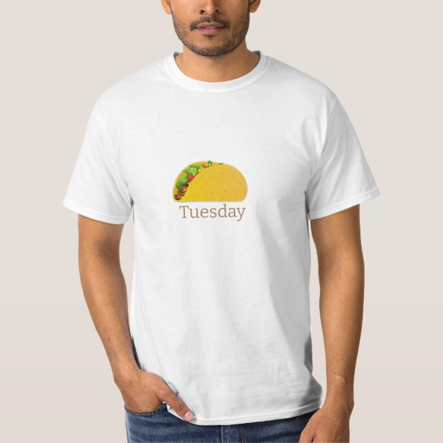 Shirt - Taco Tisdag T Shirt (Framsida)