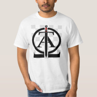 Shirt Templarii Alpha & Omega mit Hintergrund Tee