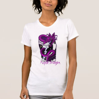 Shirt Womens Manar Tonåringars Girls Tribal Lila D Tee