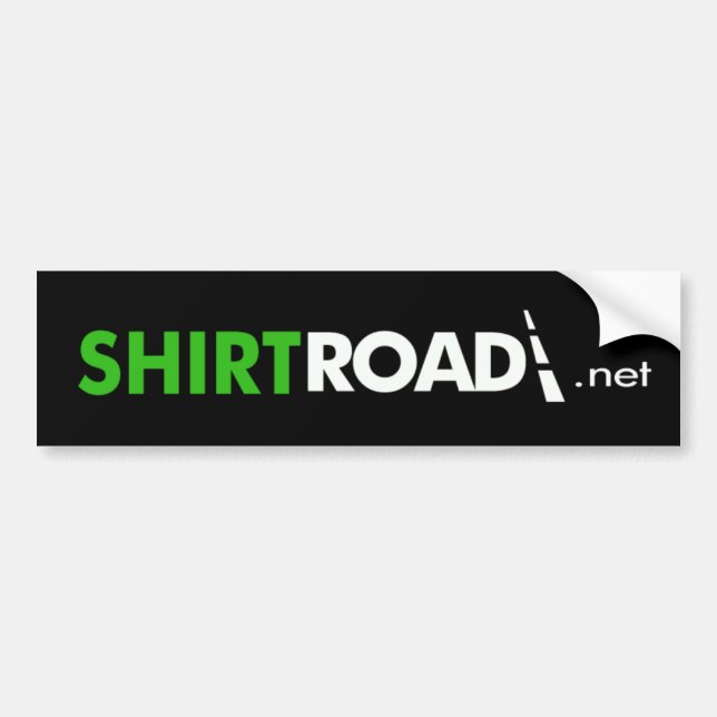 ShirtRoad.net Bildäckslim Bildekal (Framsidan)