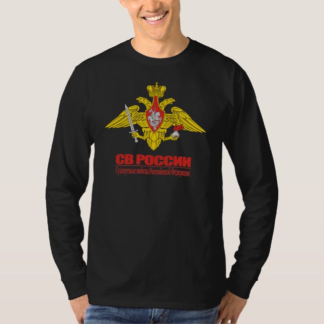 Shirts "Russian Ground Forces Emblem" Tee Shirt (Framsida)