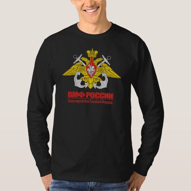 Shirts "Russian Naval Forces" Tee Shirt (Framsida)