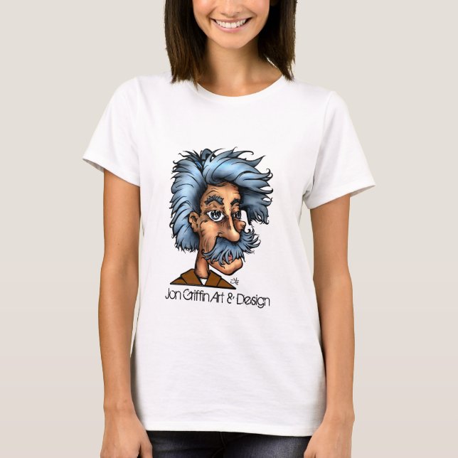 ShirtThinker huvud, Jon gripkonst & design T-shirt (Framsida)