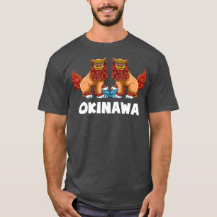 Shisa Hund Guardian Lejon Okinawa Japan Gift T Shirt