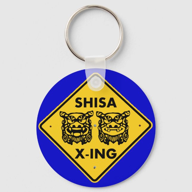 Shisa X-ing Nyckelring (Framsida)