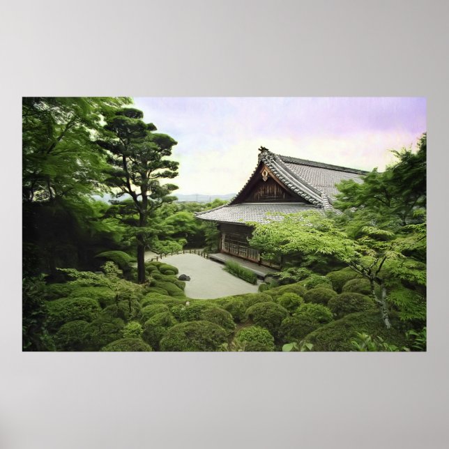 Shisendo Temple - Kyoto Japan Poster (Framsidan)
