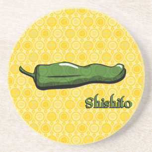 Shishito Chili Pepper Sandstone Underlägg