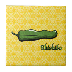 Shishito Chili Pepper Tile Kakelplatta