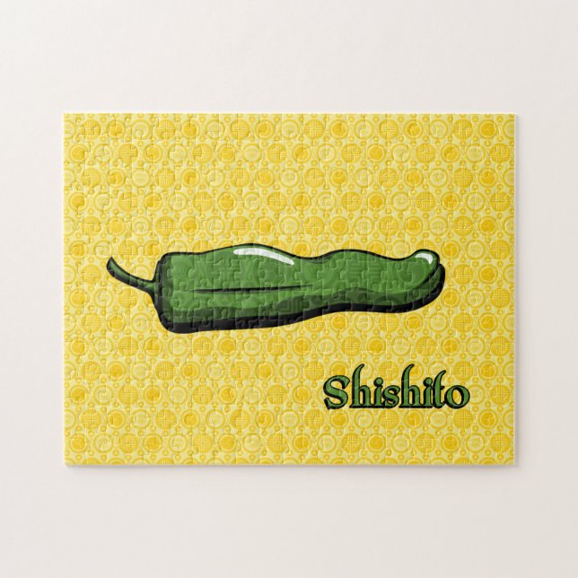 Shishito Chilipeppar-pussel Pussel (Horisontell)