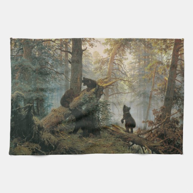 Shiskin's Forest hand towel Kökshandduk (Horisontell)