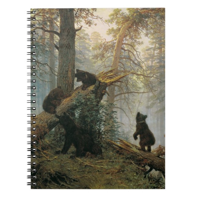 Shiskin's Forest notebook Anteckningsbok Med Spiral (Framsidan)