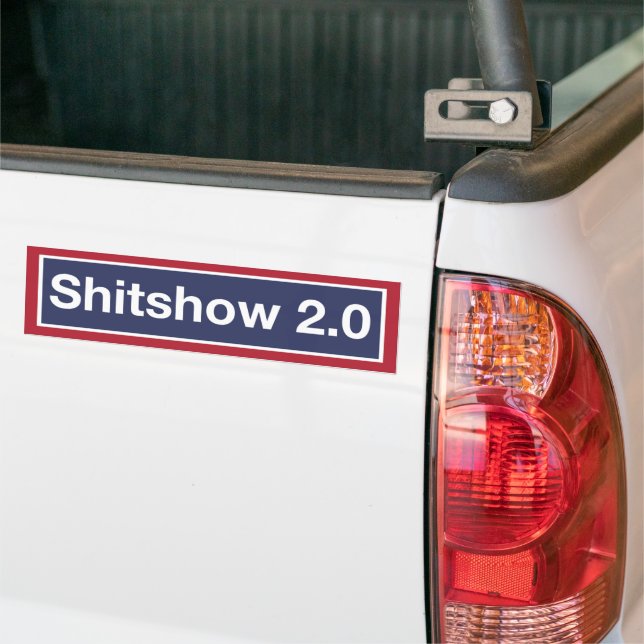 Shitshow 2.0 bildekal (På lastbil)