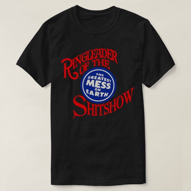 Shitshow-ledare T Shirt (Design framsida)