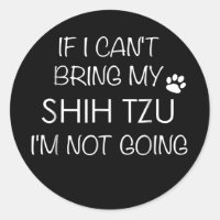 Shitzu Hund om jag inte kan ta med mig Shih Tzu s