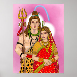 Shiv Parvati Poster