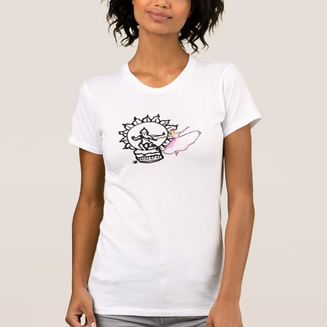 Shiva Ballerinaskjorta T Shirt (Framsida)