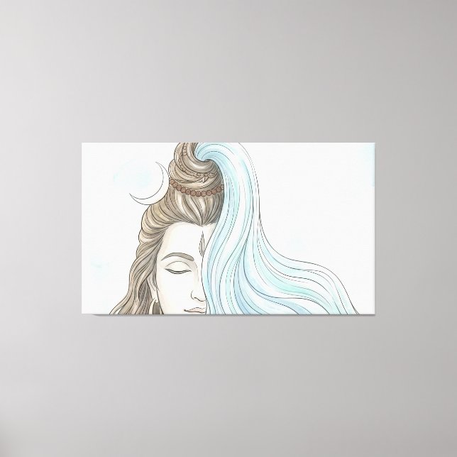 Shiva Canvastryck (Framsida)