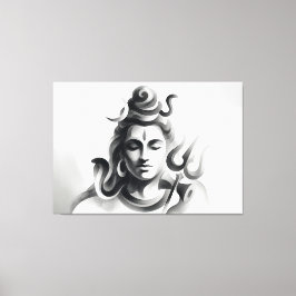 Shiva Canvastryck