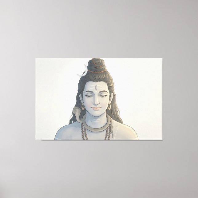 Shiva Canvastryck (Framsida)