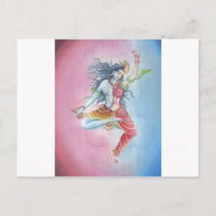 Shiva-dancingpose Vykort