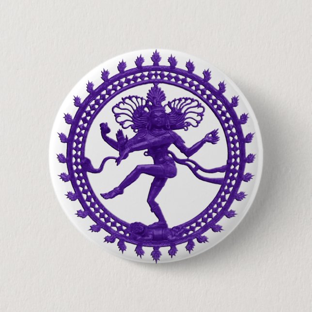 Shiva den Cosmic Dancer Knapp (Framsida)