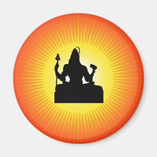 Shiva - den indiska guden magnet