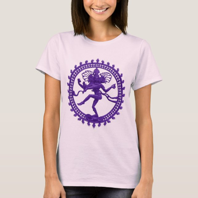 Shiva den kosmiska dansare t-shirt (Framsida)
