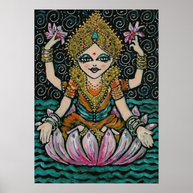 Shiva Diva **YOGA GIRL Poster (Framsidan)