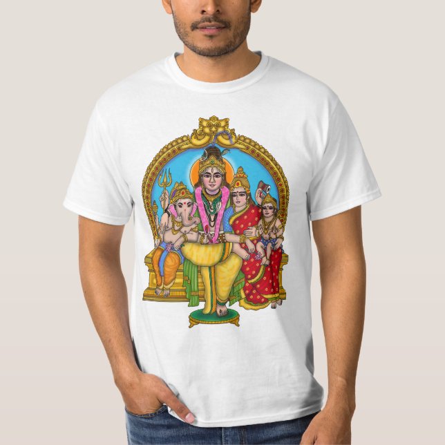 Shiva Familj T-Shirt (Framsida)
