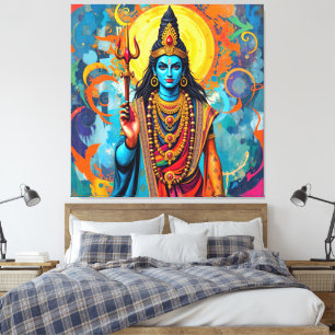 SHIVA FÖRSTÖRAREN CANVASTRYCK