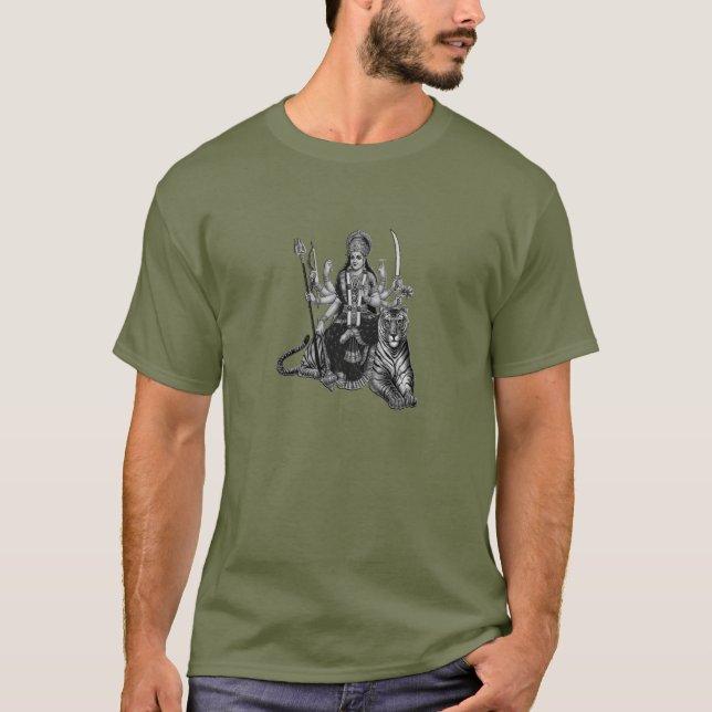 Shiva gudinna tee shirt (Framsida)