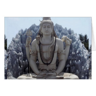 SHIVA - Himalayan Lord of Peace Hälsningskort