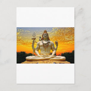 SHIVA HINDU GOD VYKORT