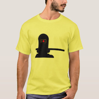 SHIVA LINGAM UNIQUE DESIGN LOGOTYP TSHIRT OM MODE T SHIRT