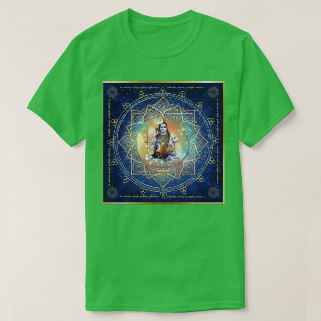 Shiva Mahamrityunjaya Health Peace in Life amp Pro T Shirt (Design framsida)